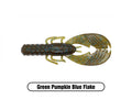 XZONE MUSCLE CRAW 3,25" GREEN PUMPKIN BLUE