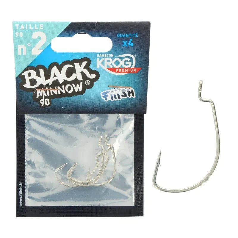 ANZUELOS BLACK MINNOW Nº2
