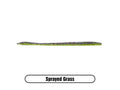 DECEPTION WORM 6" SPRAYED GRASS