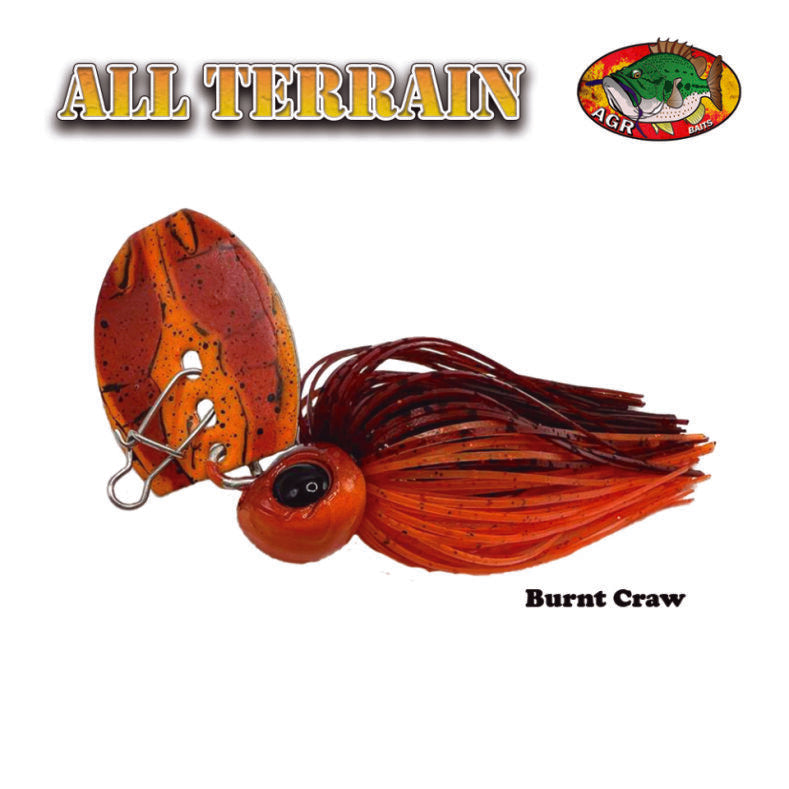 CHATTERBAIT ALTERRAIN 1/2 OZ BURNT CRAW