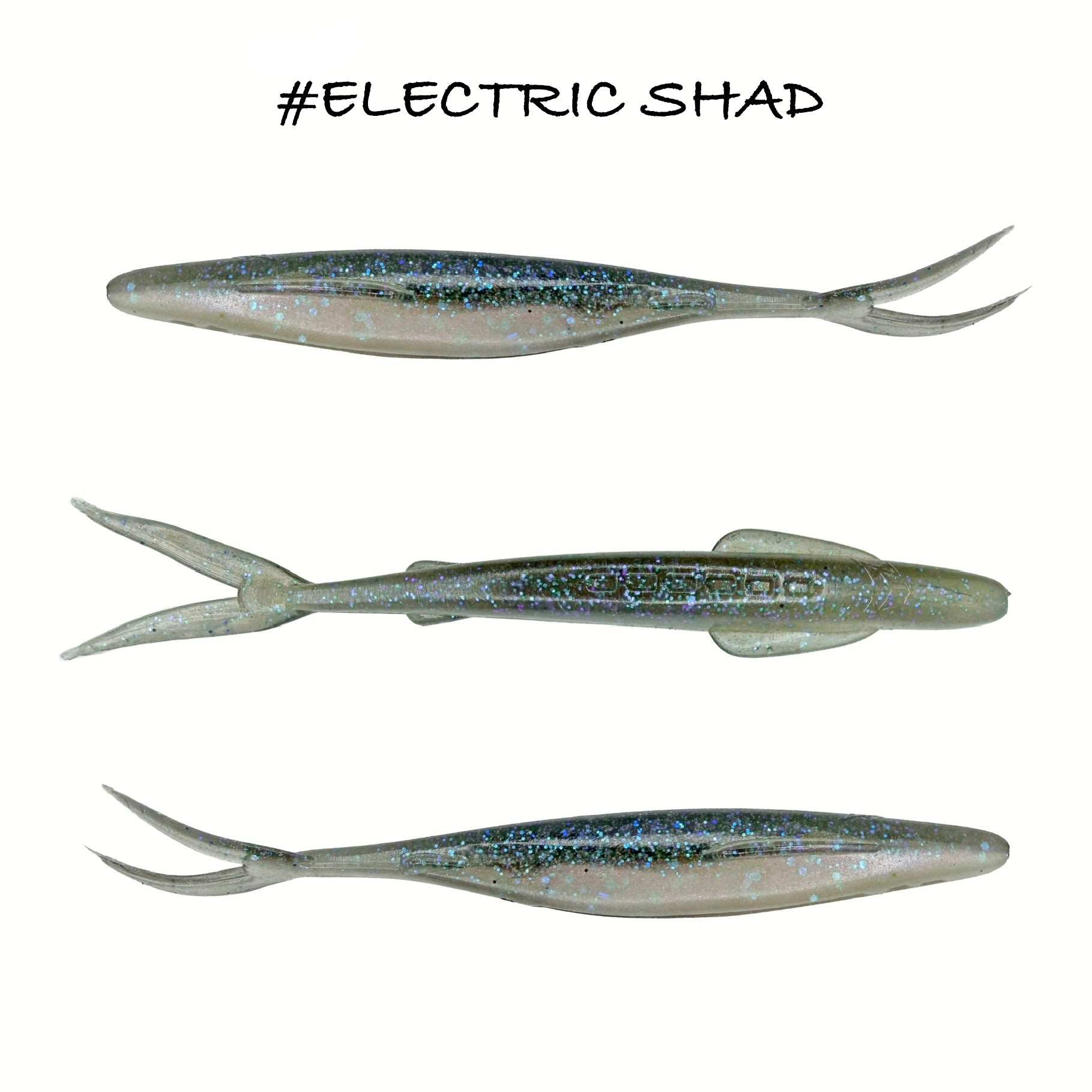 IBERICAN LURES ARROW FISH #ELECTRIC SHAD