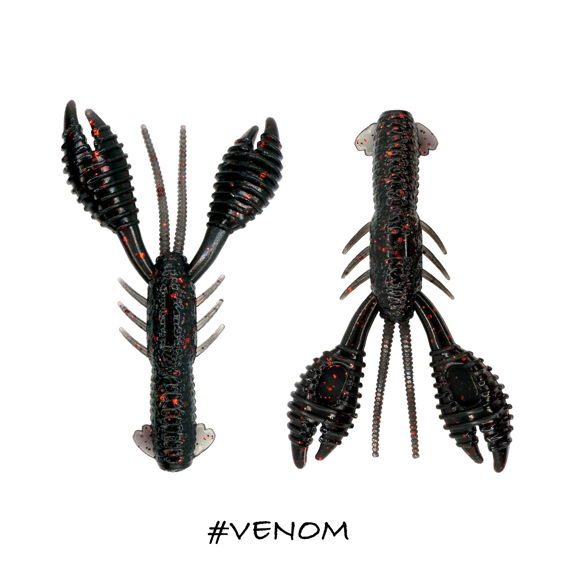 Baby Figther krab IBERICAN LURES BABY FIGTHER KRAB 3" VENOM