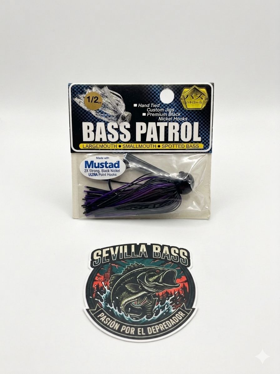 JIG BASS PATROL RUBBER 1/2 OZ