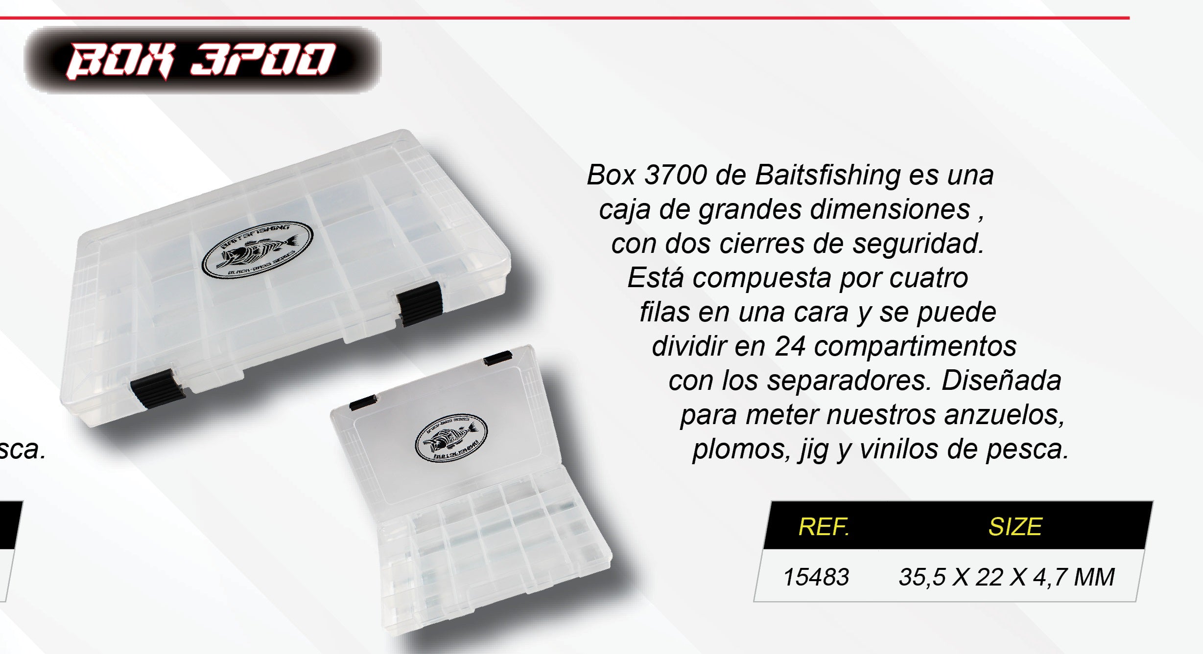 CAJAS BOX BAITFISHING