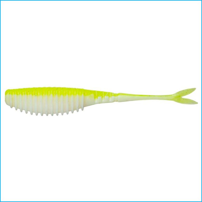 BULL POINT SHAD 4,5" WHITE CHART