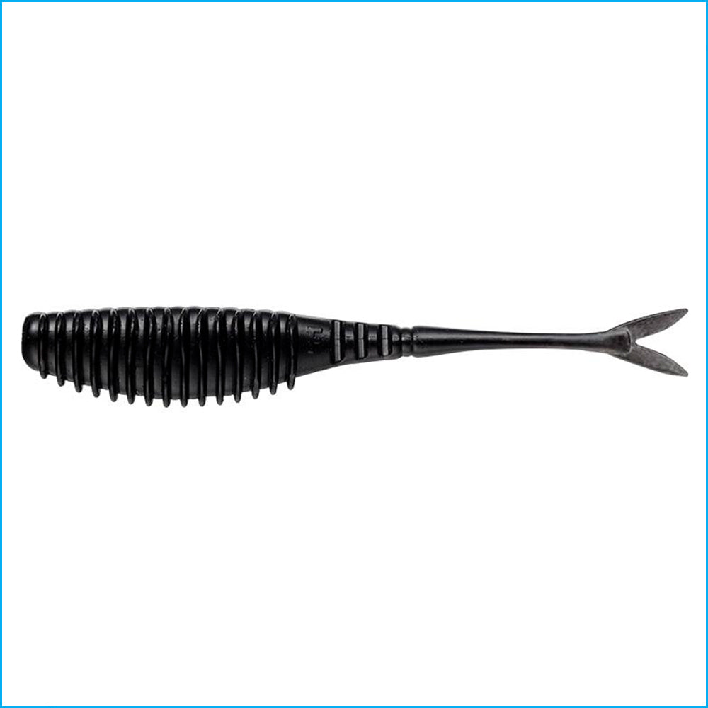 BULL POINT SHAD 4,5" BLACK SOLID