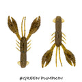 IBERICAN LURES BABY FIGTHER KRAB 3" GREEN PUMPKIN