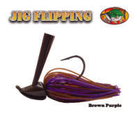 AGR FLIPPING JIG BROWN PURPLE