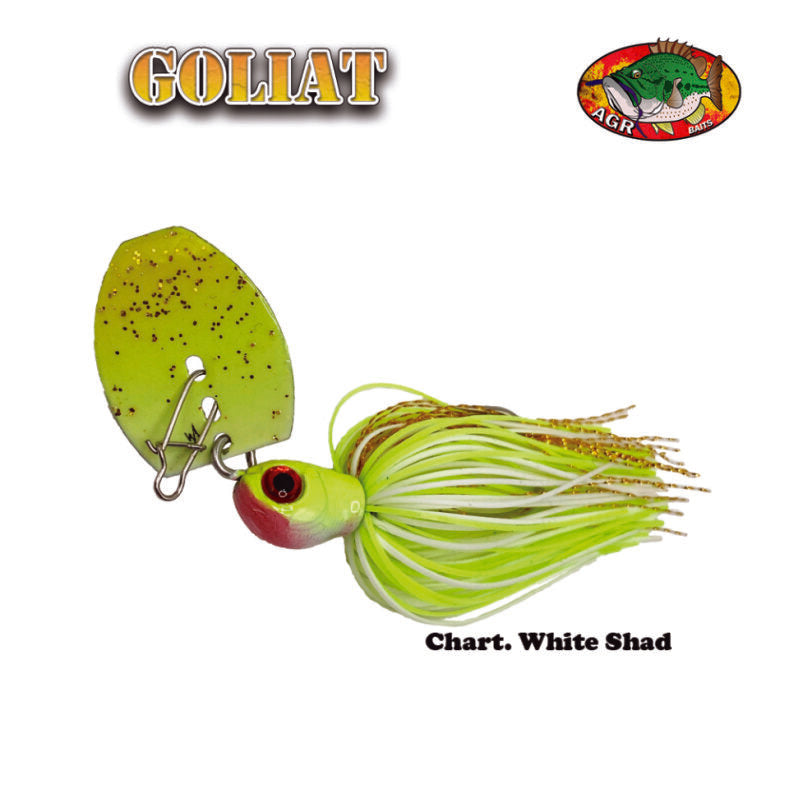 CHATTERBAIT GOLIAT CHARTREUSE WHITE SHAD