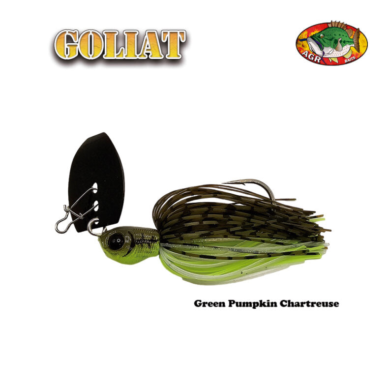 CHATTERBAIT GOLIAT GREEN PUMPKIN CHARTREUSE