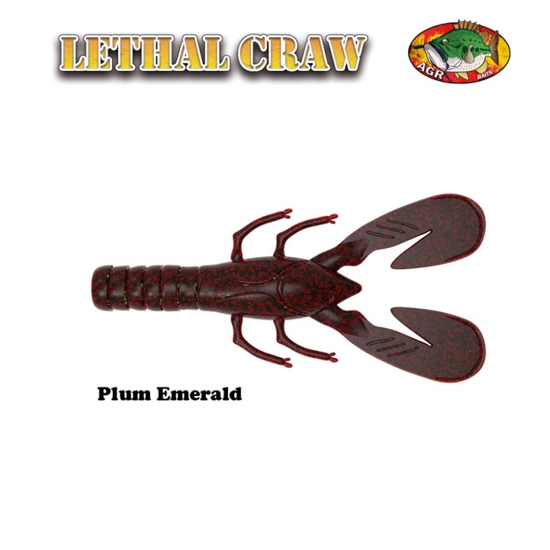 LETHAL CRAW  PLUM EMERALD