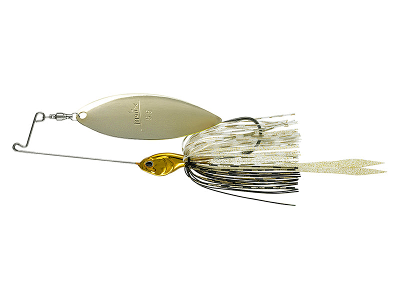 MOLIX LOVER SHORT ARM SPINNERBAIT 1/2OZ GOLD SHINER