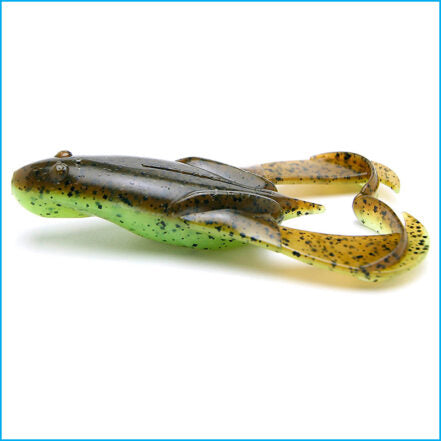 NOISY FLAPPER 3,5" GREEN PUMPKIN CHARTREUSE