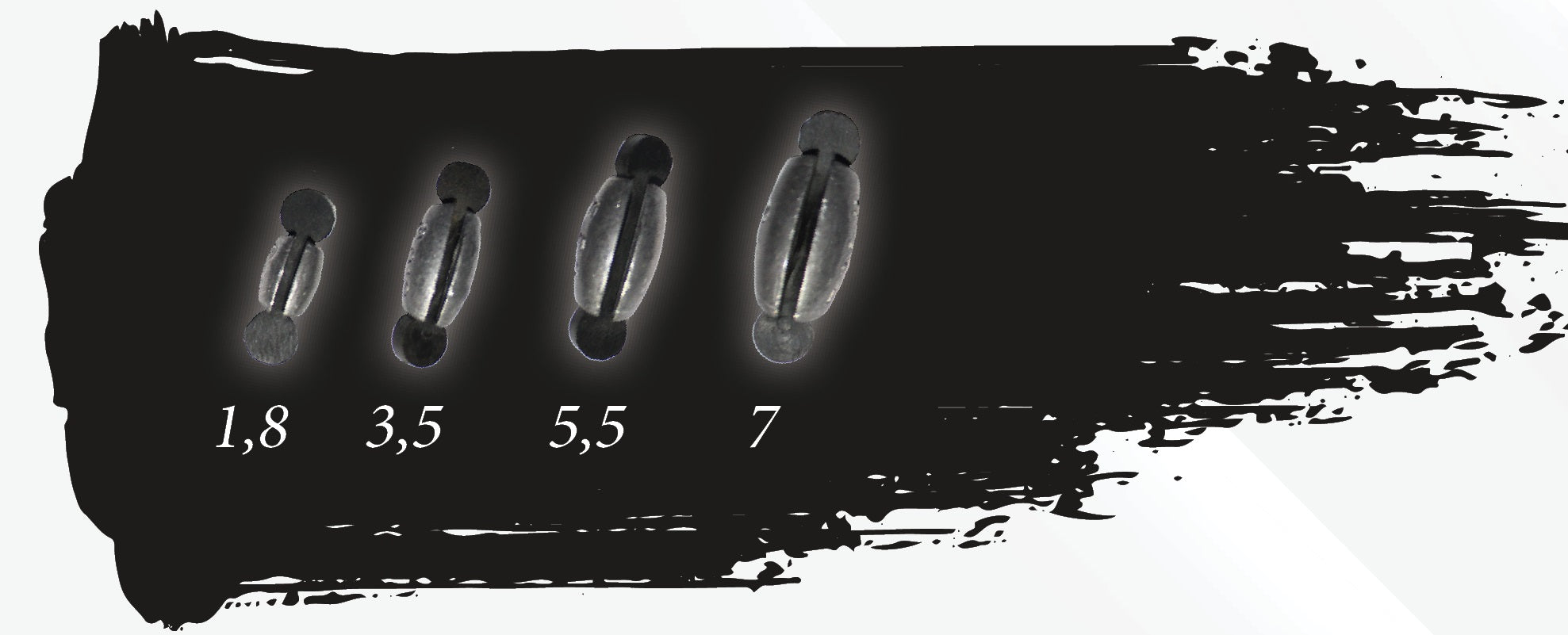 RUBBER SPLIT SHOT