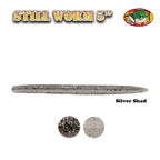 STILL WORM SILVER SHAD
