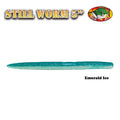 STILL WORM 5" EMERALD ICE