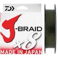 TRENZADO DAIWA J-BRAID X8 150 METROS VERDE OLIVA