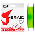 TRENZADO DAIWA J-BRAID X8 150M CHARTREUSE