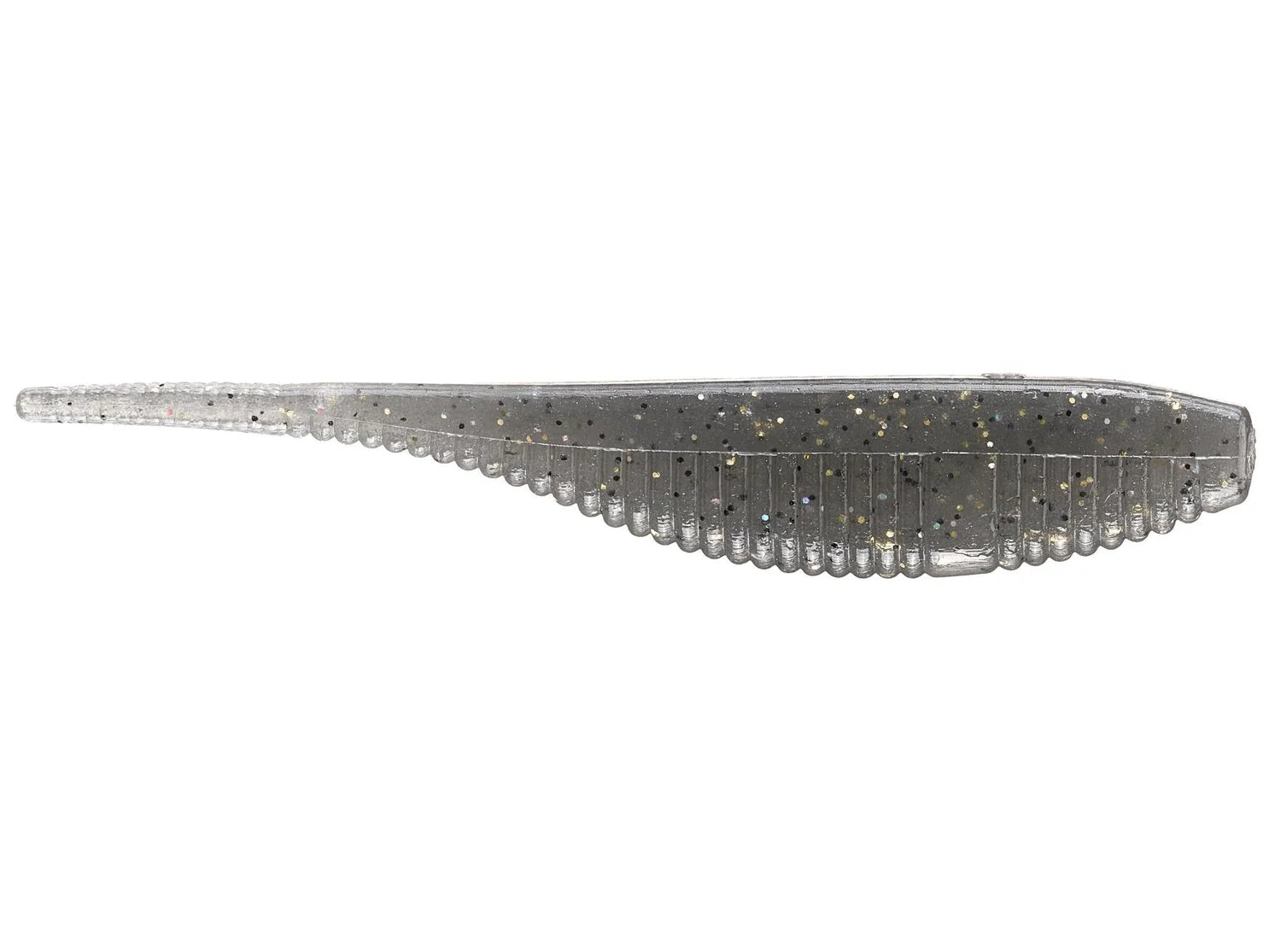 FAT SHAD SHAPE WORM 4" NATURAL SHAD
